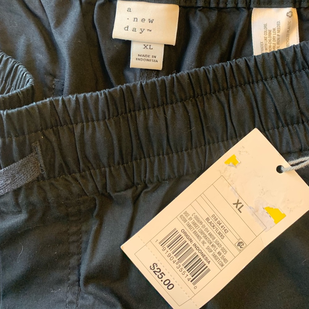 Black XL baggy joggers